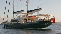 Gulet Levantin -  Aft View